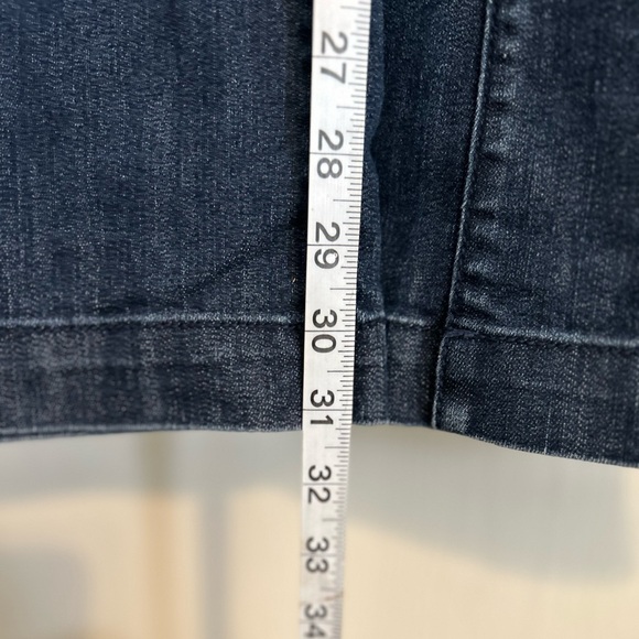 Coldwater Creek | Deep Indigo Flare Jeans | Size 8 - Picture 6 of 10